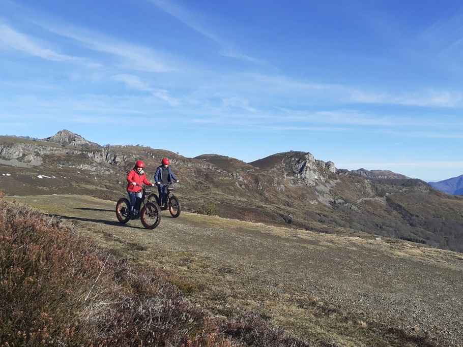 Trotinette électrique au Soulor