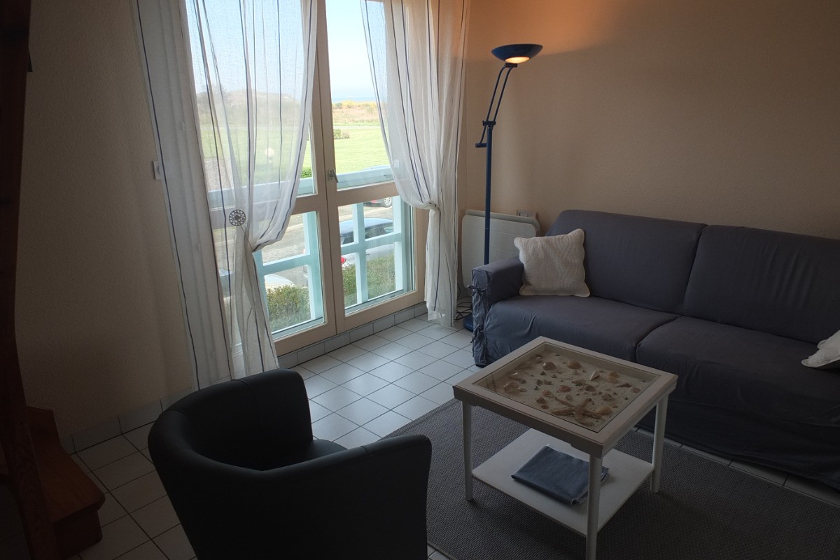 Le coin salon côté mer