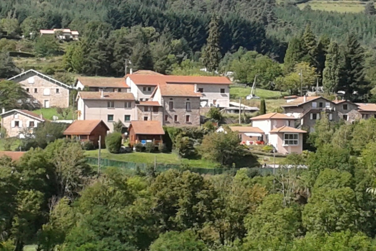 vue du chalet (celui de droite)
