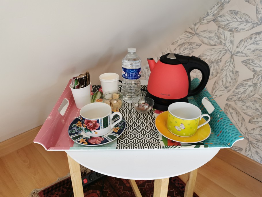 Chambre 2 et 3: Plateau de courtoisie