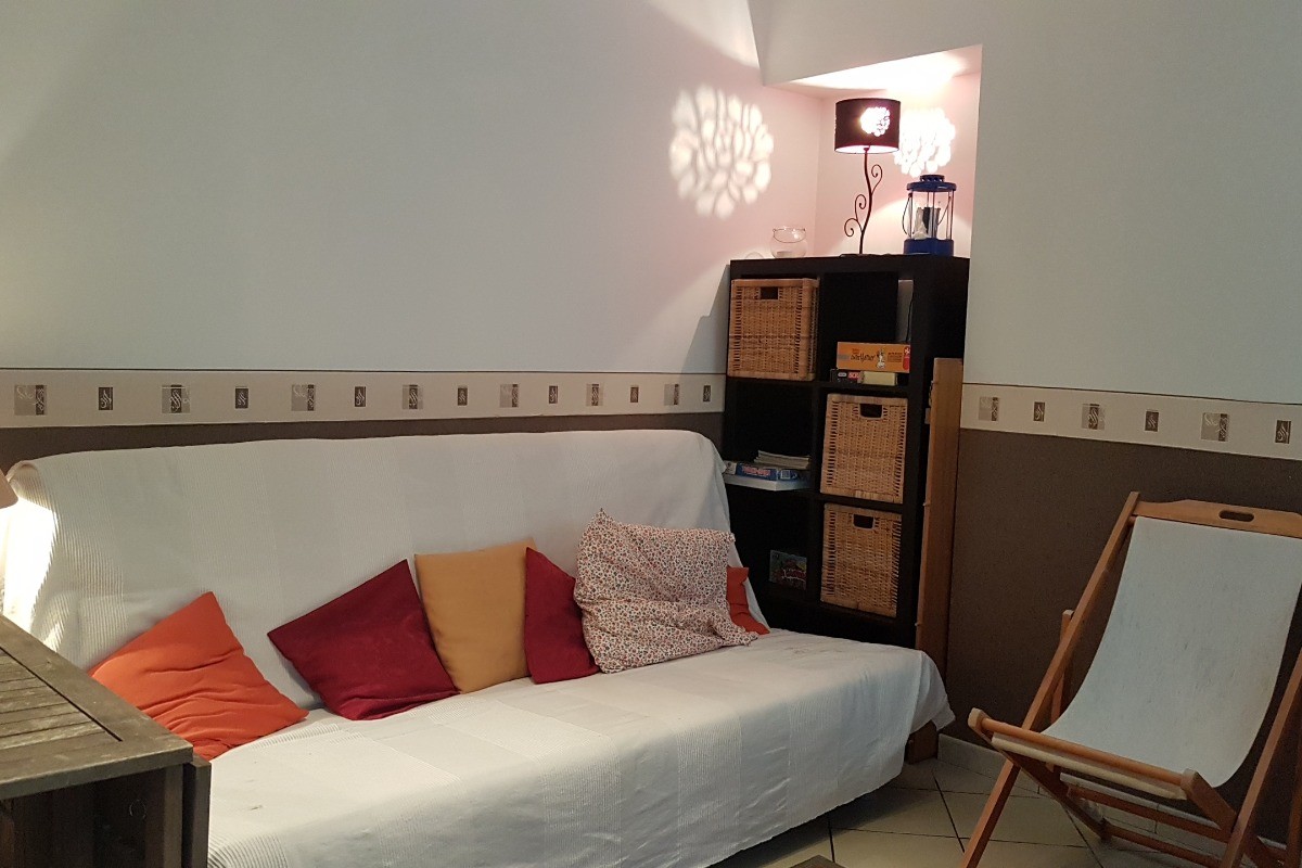 Salon détente au RDC du studio annexe