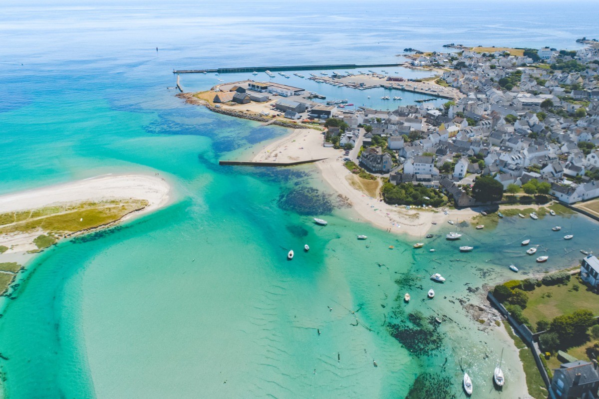 Port et plage de Lesconil