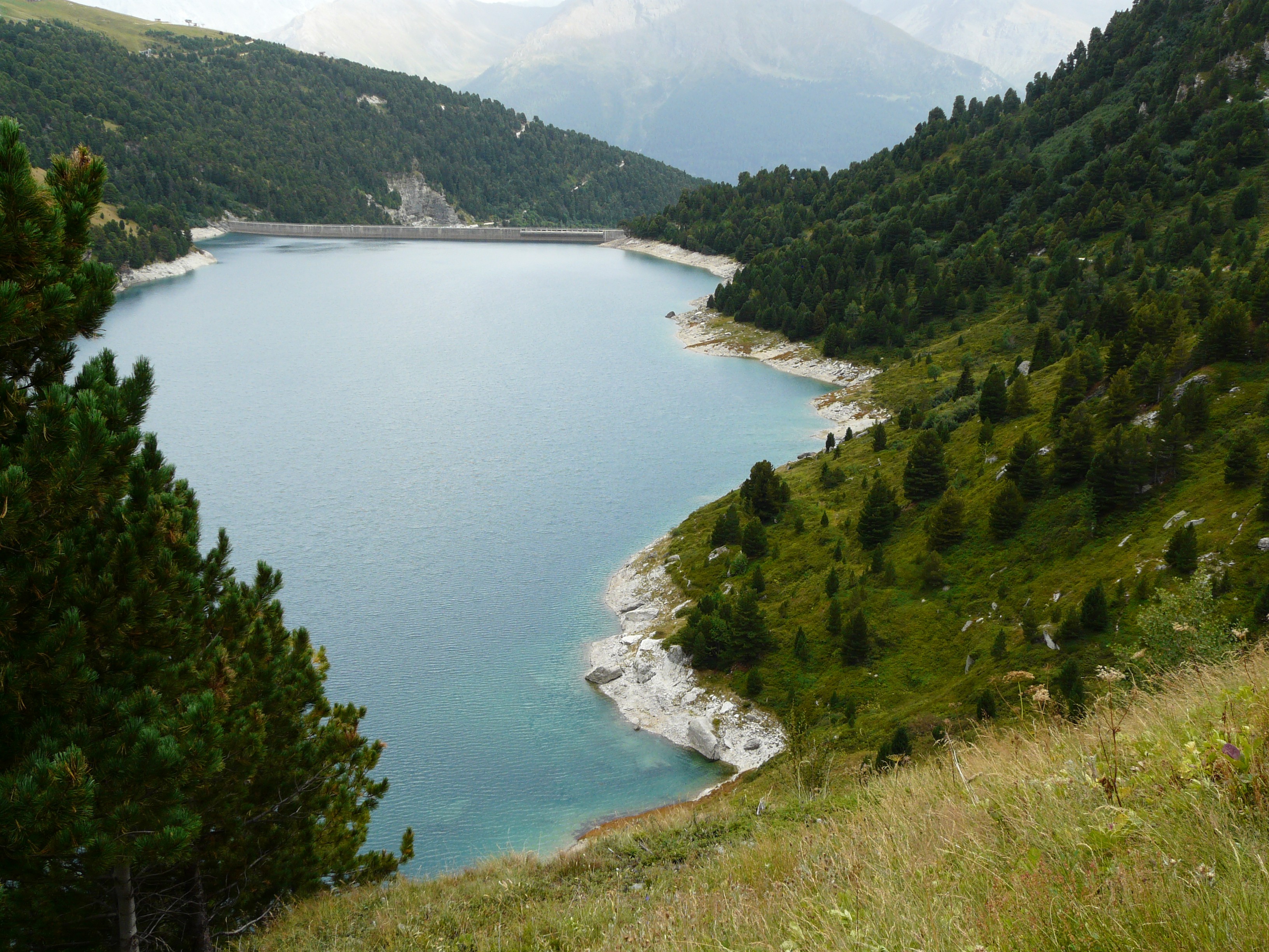 Plan d'Amont dam, above AUSSOIS