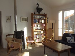 Pièce de vie : espace salon