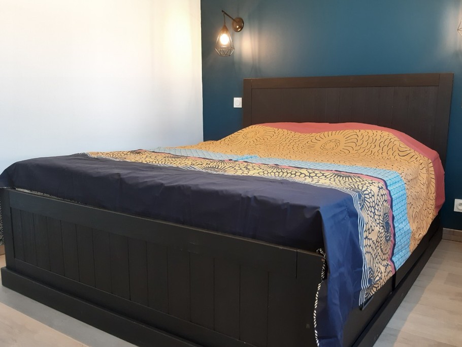 location chambre RDC lit de 160 tv