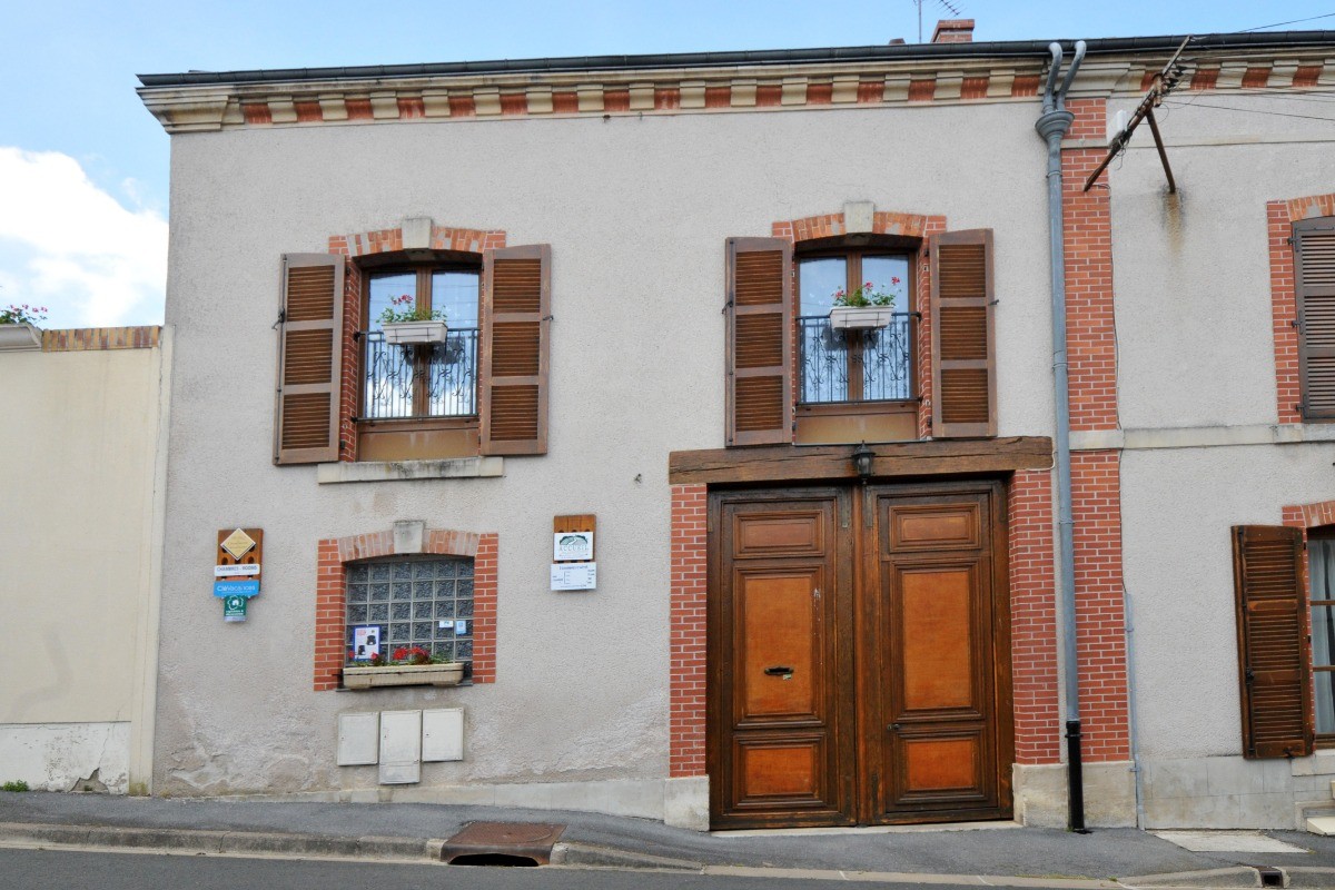 Porche accès aux chambres d'hôtes