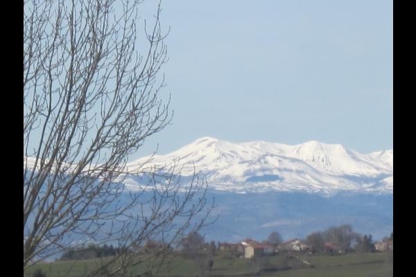 vue sur les Monts d'Auvergne