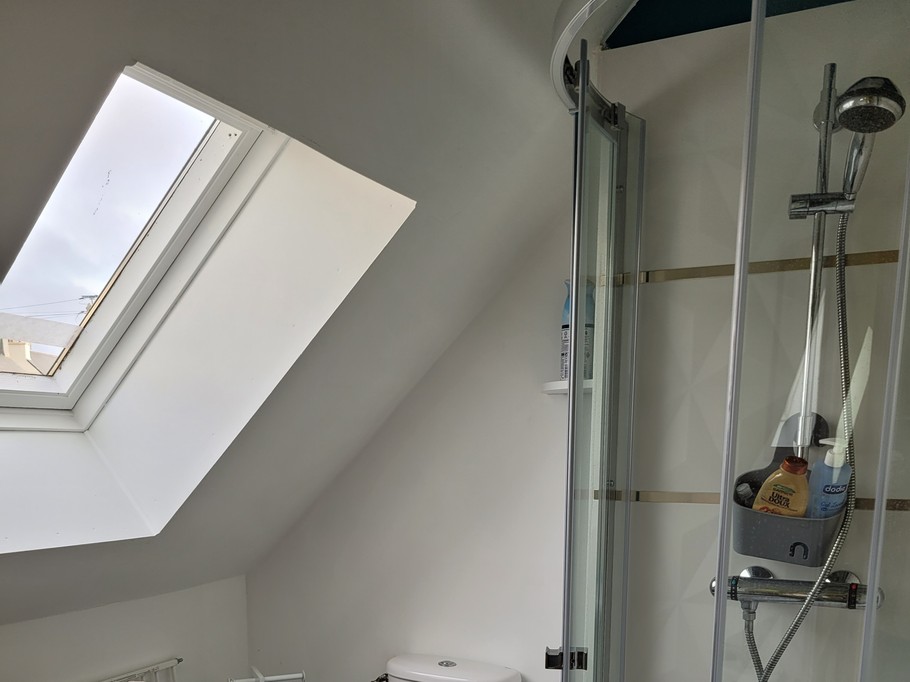 Douche à l’étage