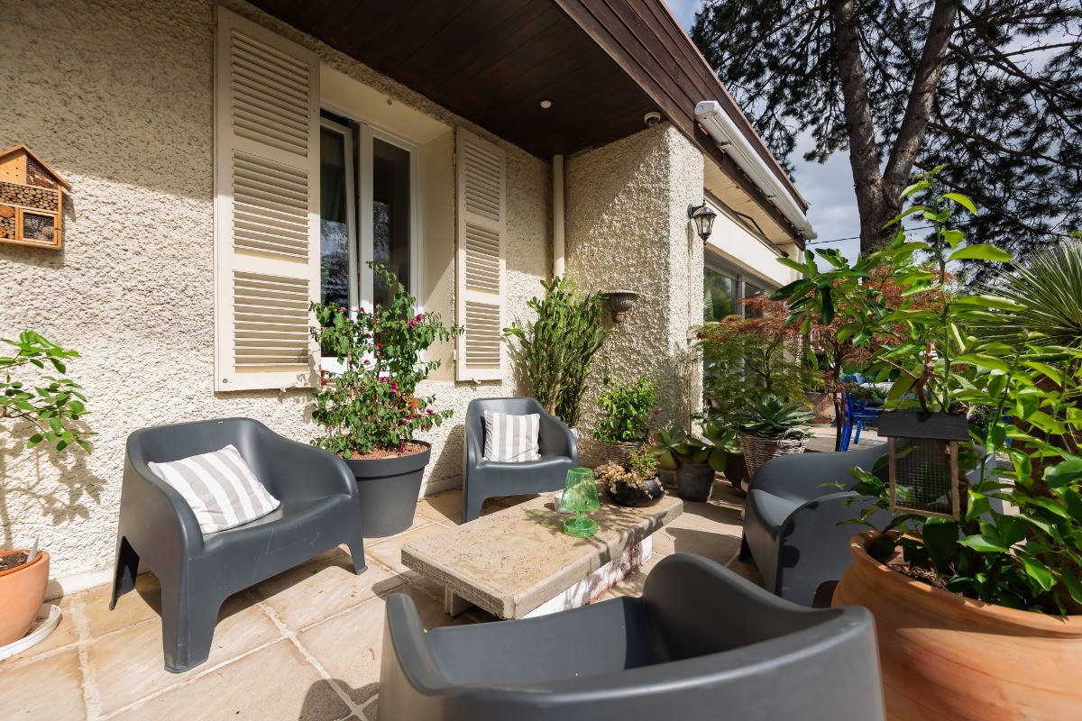 Le coin salon exterieur