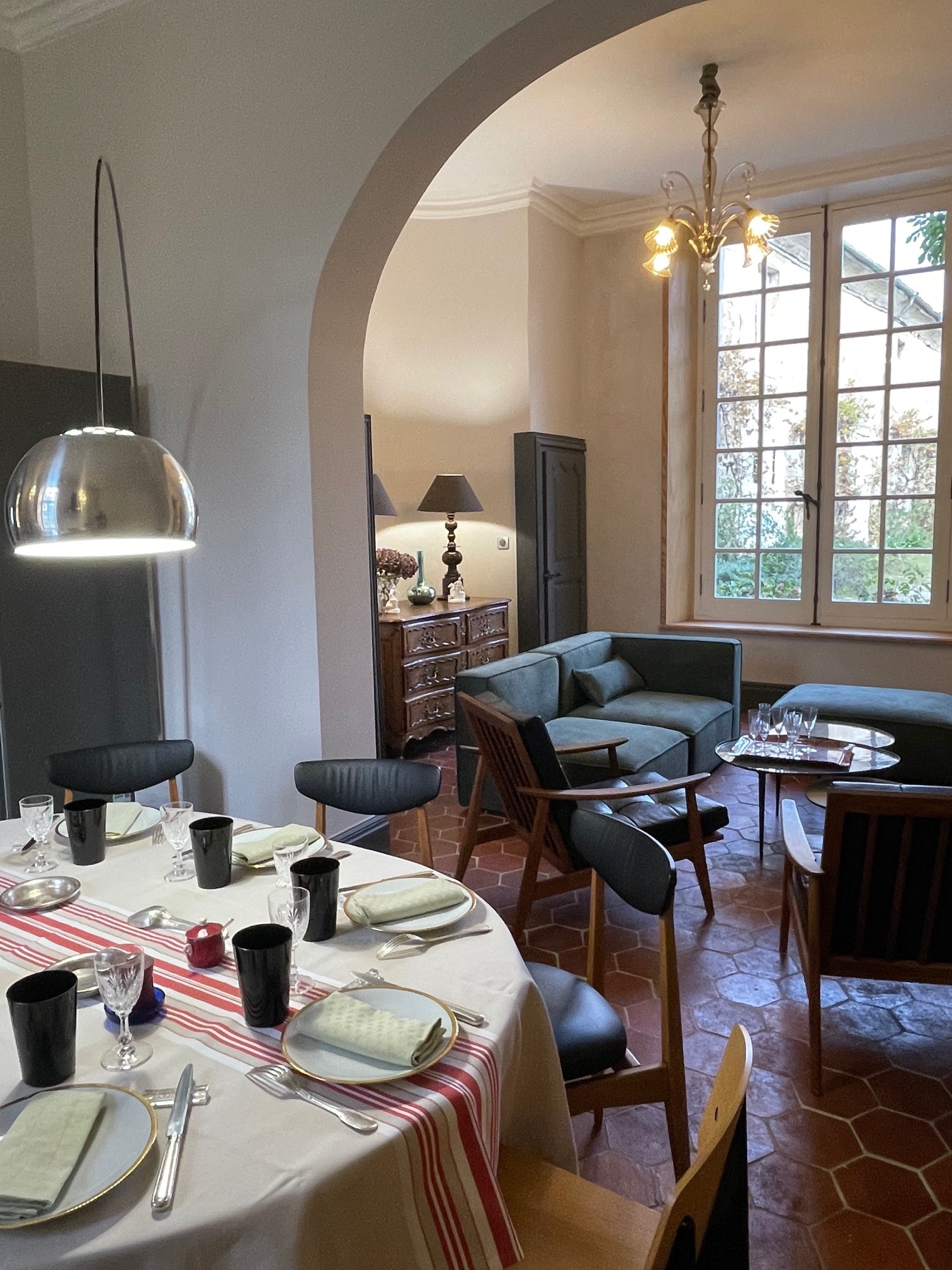 Living room - Gite du Comte Bourcier - Château de Ville au Val
