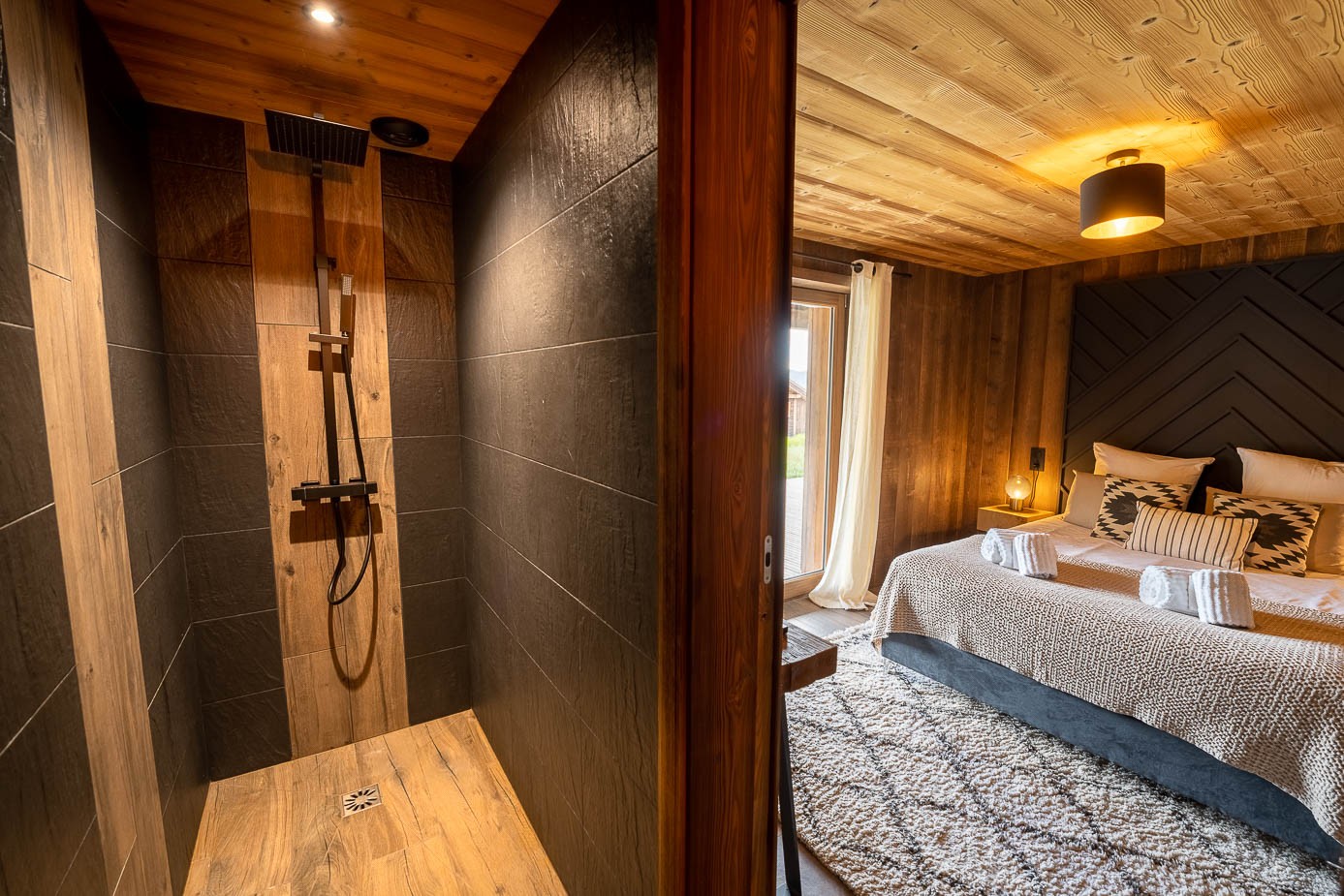 Shower room bedroom 2 - Chalet Perle Noire, Gérardmer