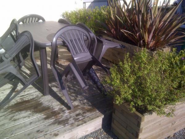 CORFEC location Trévou-Tréguignec Terrasse