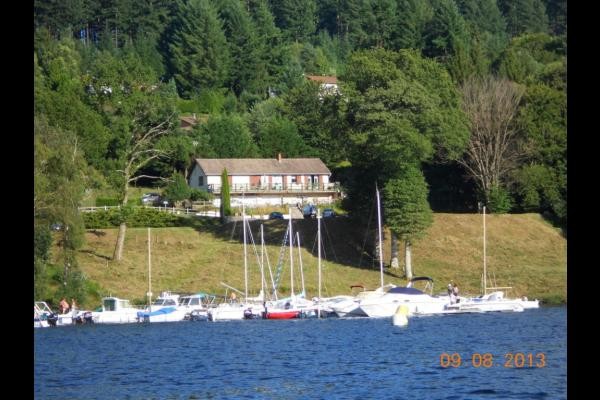 Vue sur le Lac de Vassivière GITE NATHALIE 87120 Beaumont du Lac