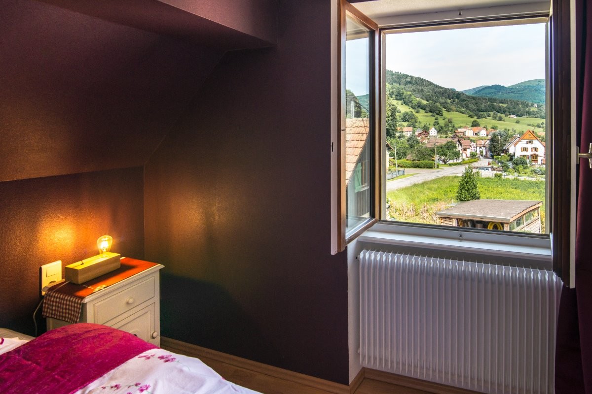 Une vue de la chambre
