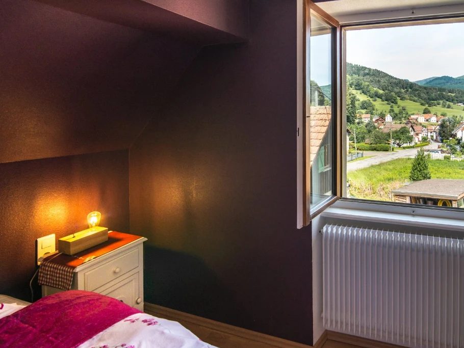 Une vue de la chambre
