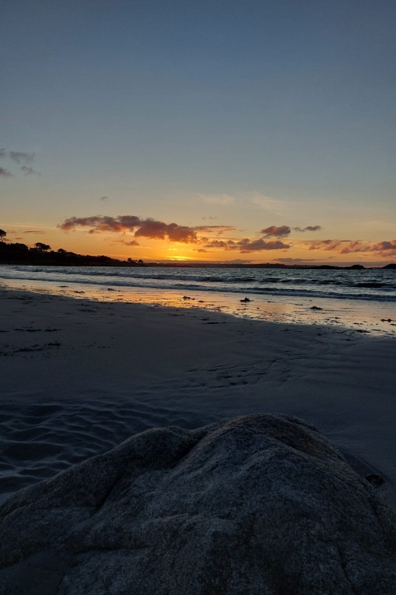 Coucher de soleil à Trestel