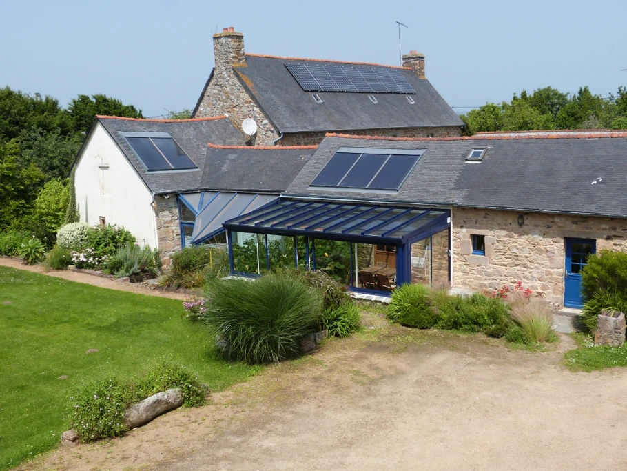 Vue générale du gîte.