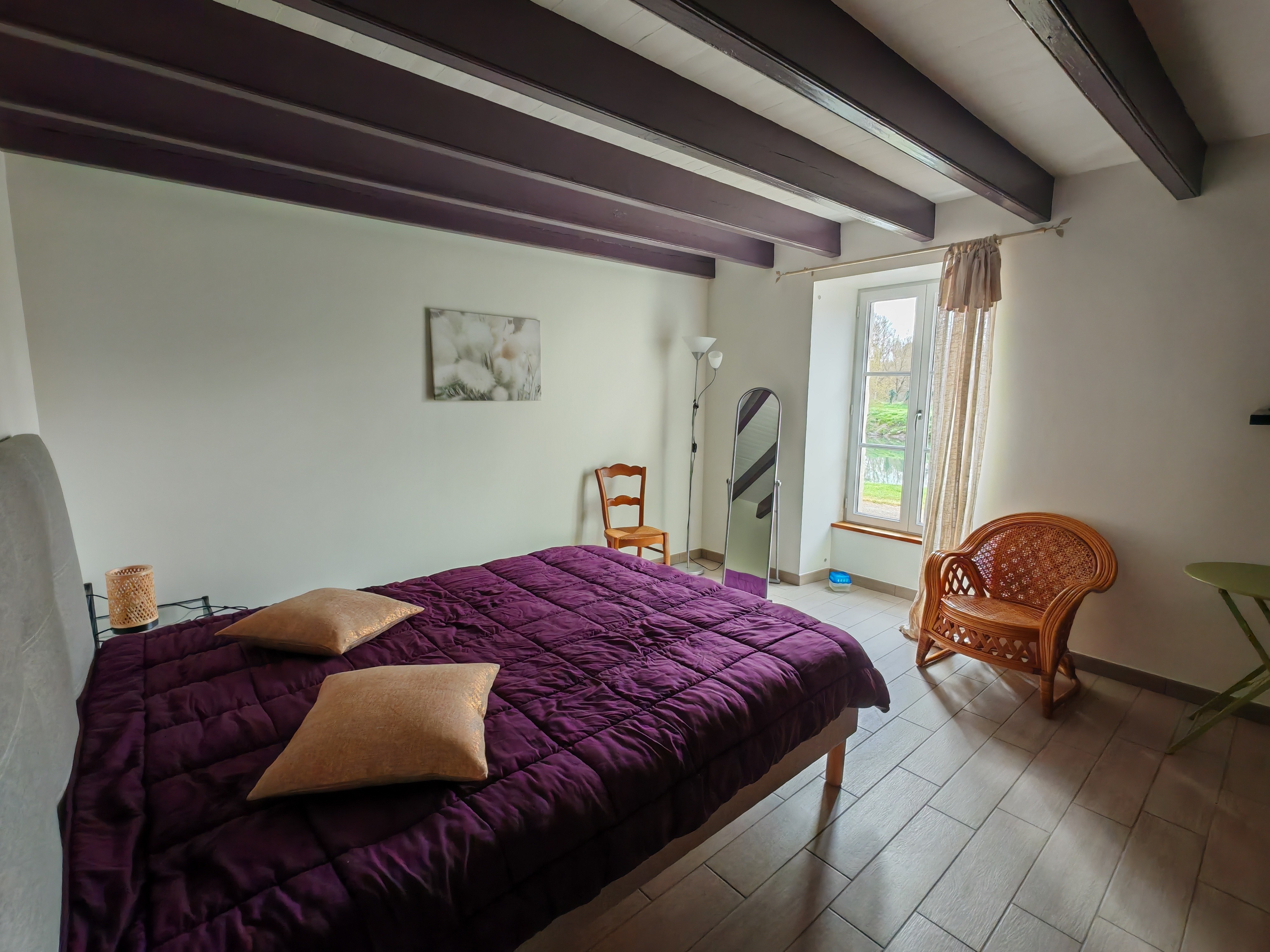 Chambre 1 au rez-de-chaussée