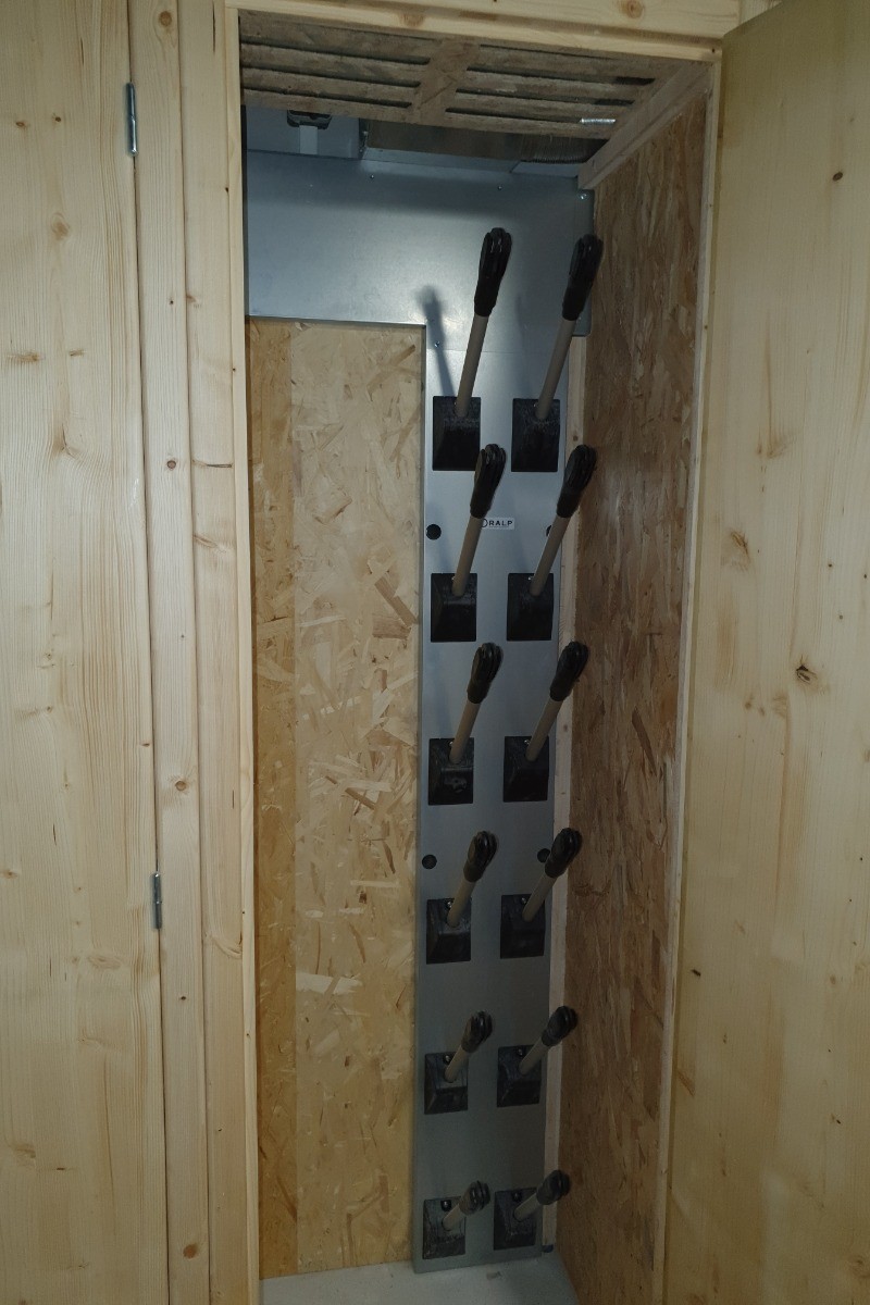 Casier à Ski avec sèche chaussures de ski