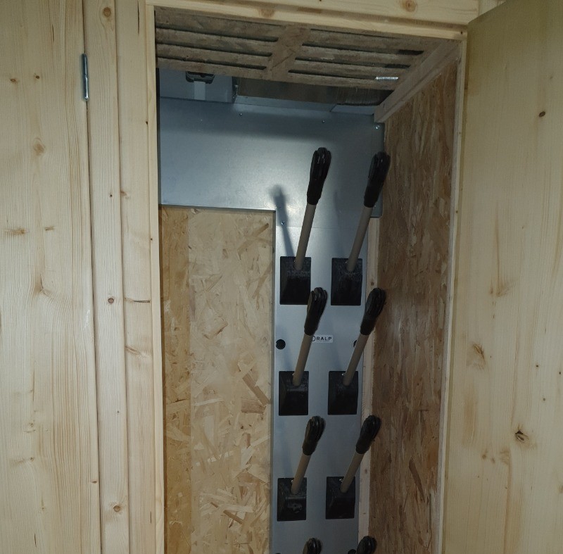 Casier à Ski avec sèche chaussures de ski