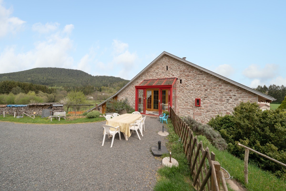 Terrasse Gîte Le Paxoral