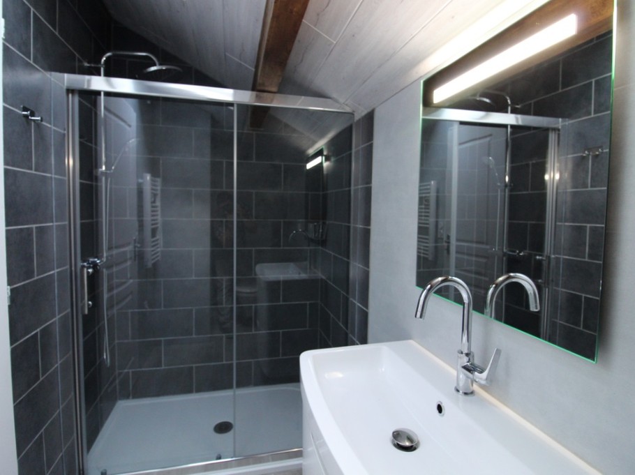 Shower room - Gîte La Clé du Champ