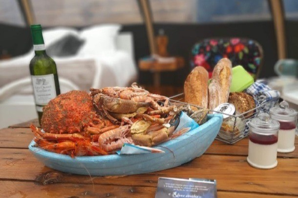 Plateau fruits de mer sur commande